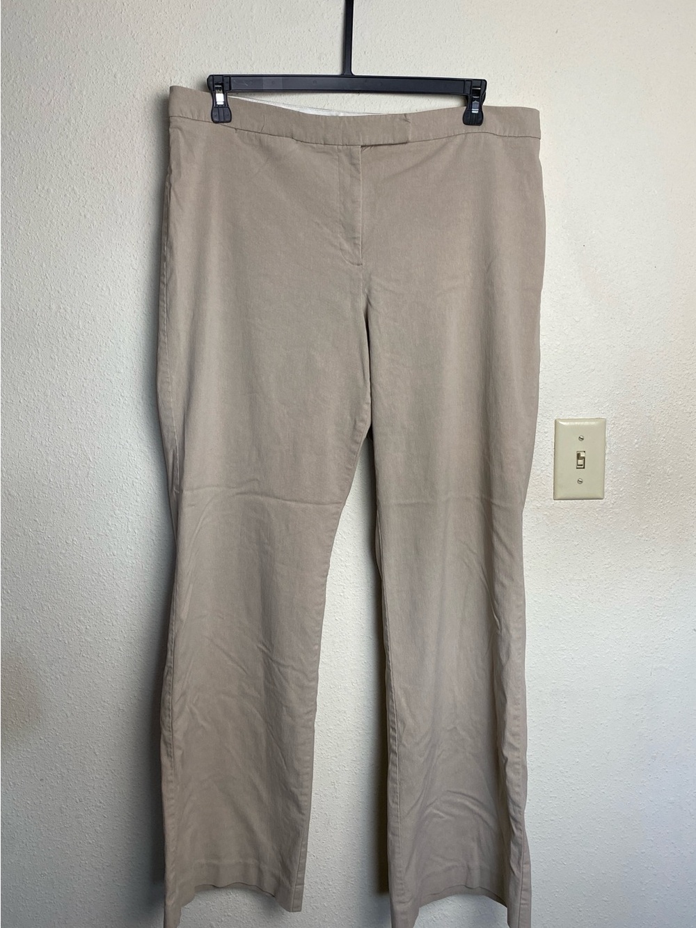 Lane Bryant | Khaki Wide Leg Dress Trousers 18 Tall
